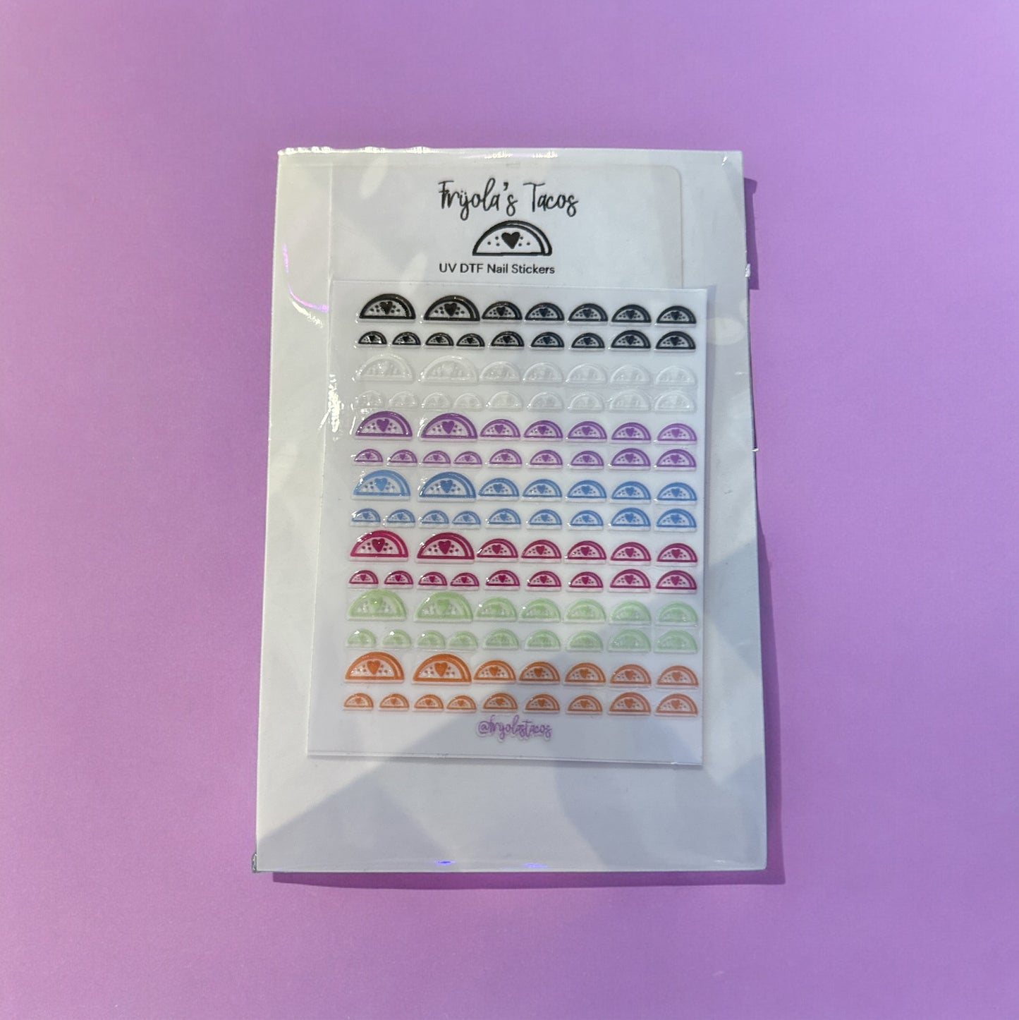 Taco Nail Decals/Stickers