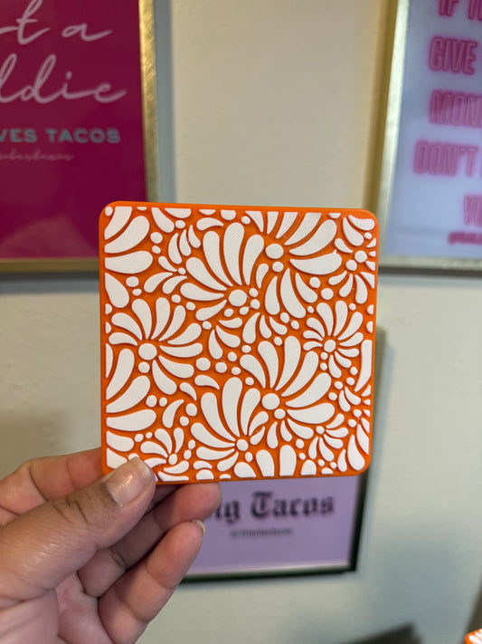 Talavera Coaster Set