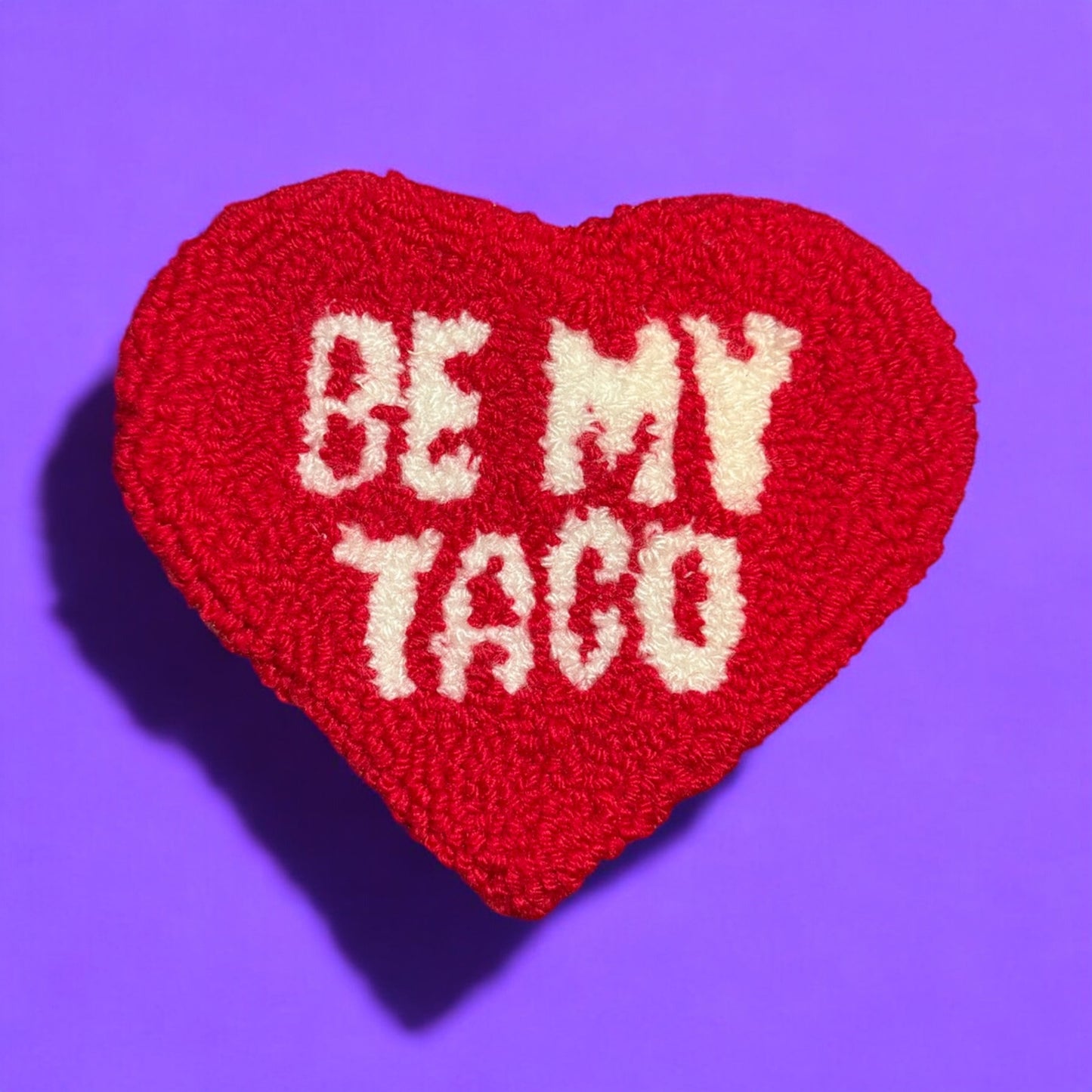 Valentines Taco Heart Mug Rugs