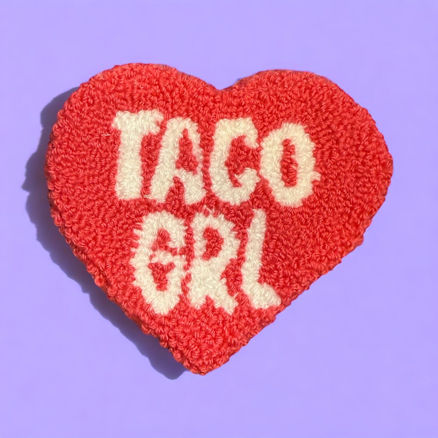 Valentines Taco Heart Mug Rugs