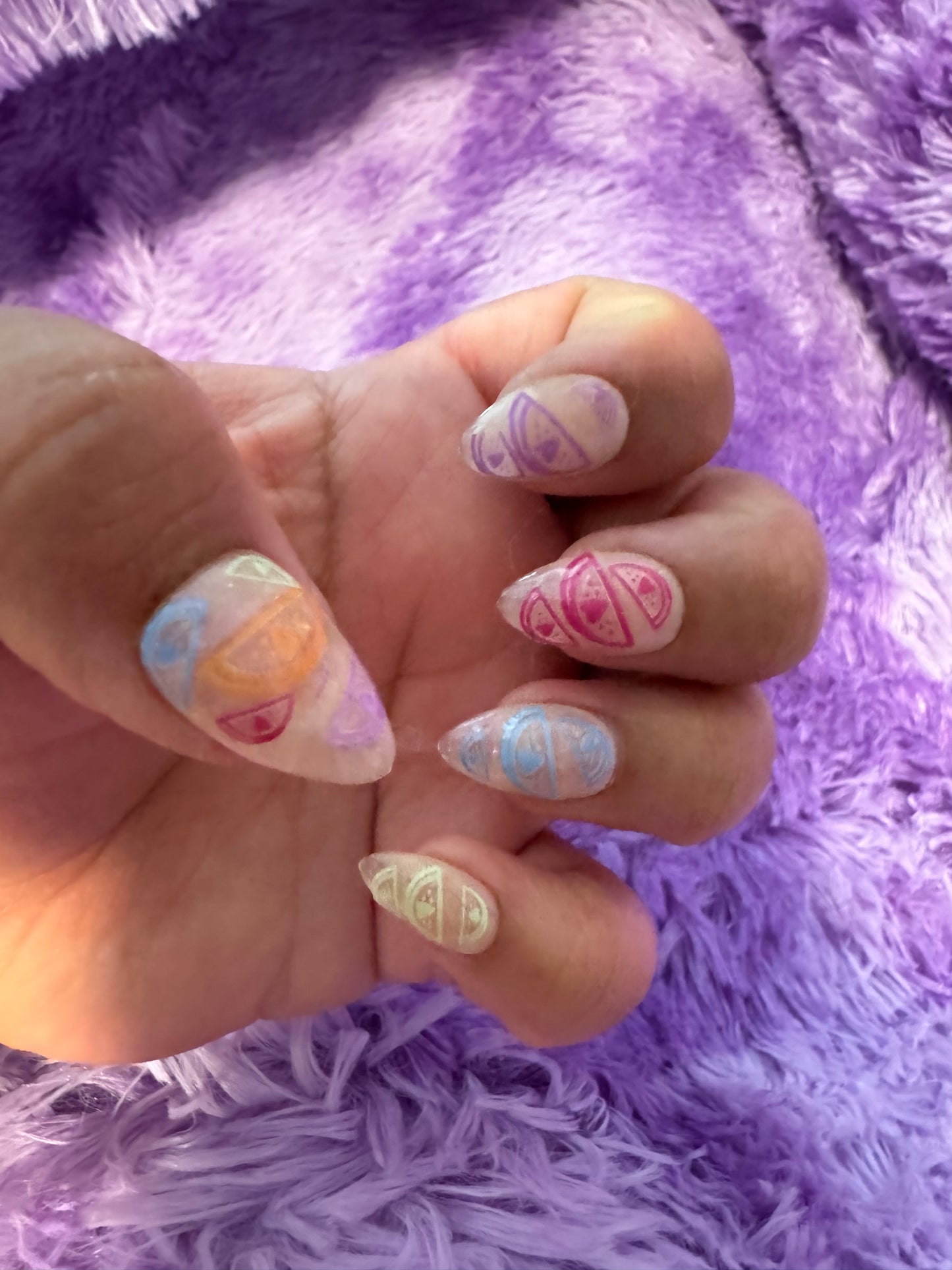 Taco Nail Decals/Stickers