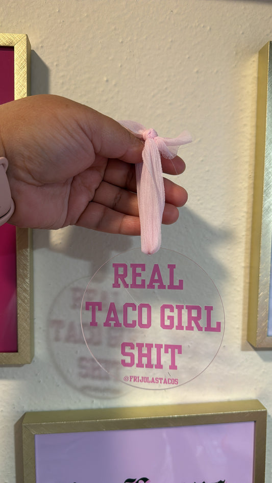 Real Taco Girl Shit Ornament