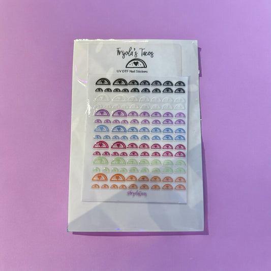Taco Nail Decals/Stickers