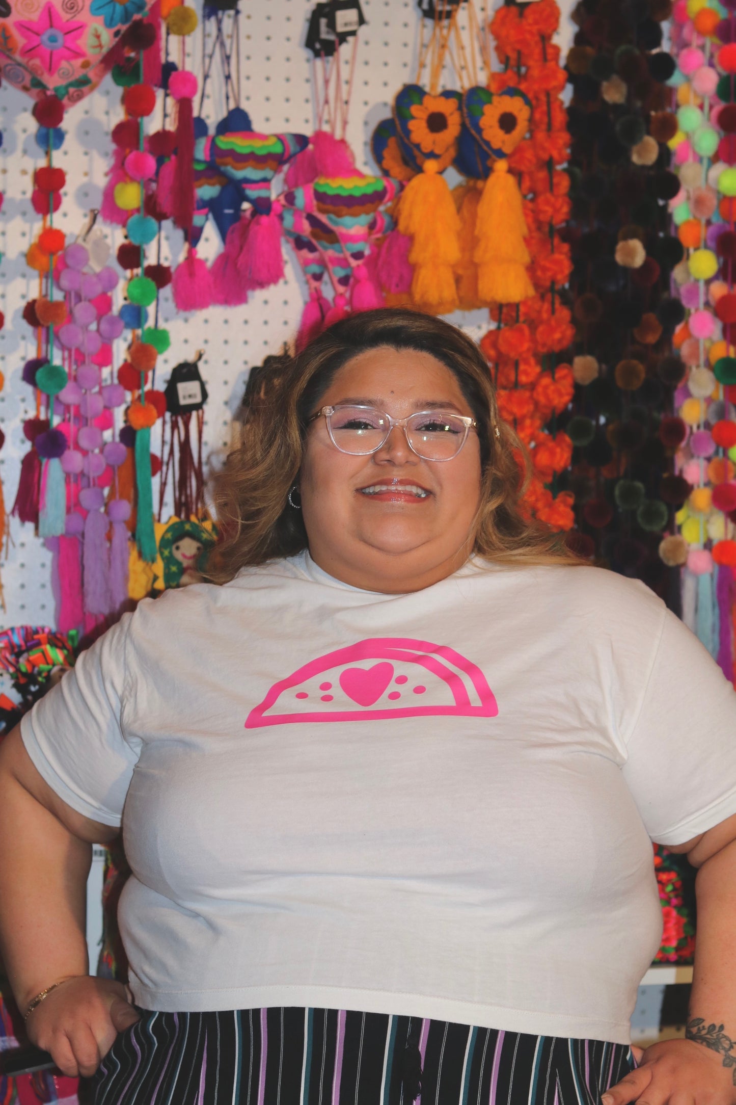 Frijola's Taco Cropped Tee