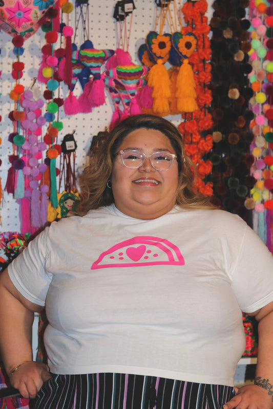 Frijola's Taco Cropped Tee