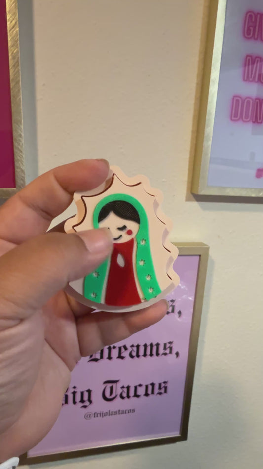 Virgencita Keychain Clicker